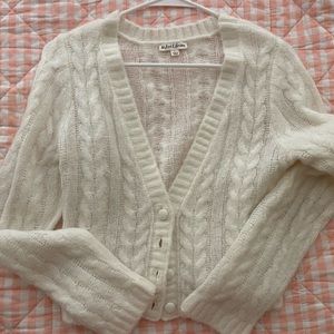 Knit Cropped For Love & Lemons Cardigan